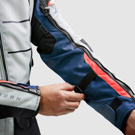 Kurtka Motocyklowa Rebelhorn Cubby V Blue/Grey/Red