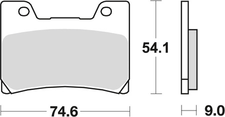 Klocki Hamulcowe TRW MCB622