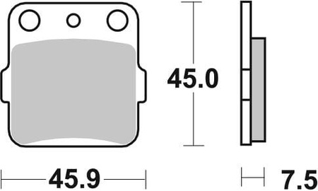 Klocki Hamulcowe SBS 592HF