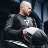 Kurtka motocyklowa Rebelhorn Veloce Black Grey Fluo