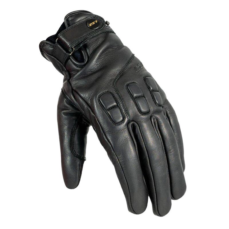 Rękawice skórzane LS2 JAZZ MAN GLOVES Czarne