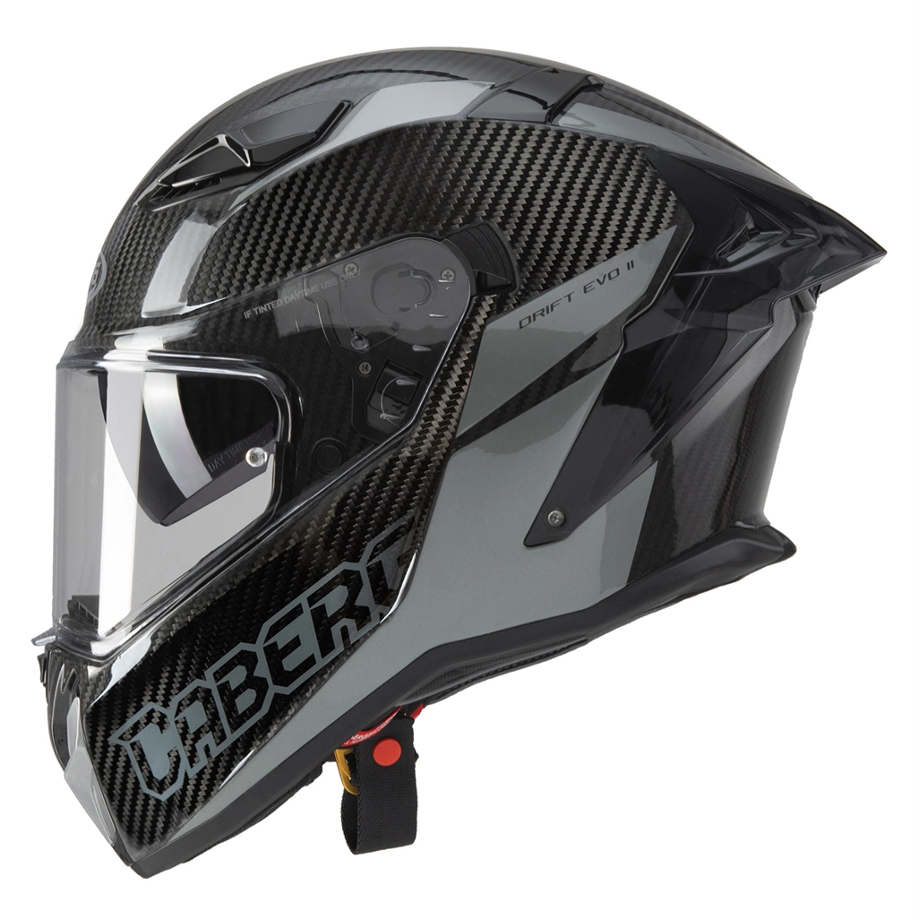 Kask integralny motocyklowy CABERG DRIFT EVO II CARBON NOVA Czarno-szary