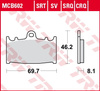 Klocki Hamulcowe TRW MCB602