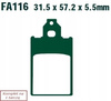 Klocki Hamulcowe EBC FA116