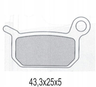 Klocki Hamulcowe Galfer FD230G1396
