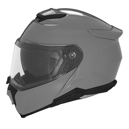 Kask Szczękowy Motocyklowy NOX FLIP-UP N967 SOLID GREY GLOSS