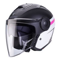 Kask Otwarty Motocyklowy CABERG JET SOHO ZEPHYR WHITE PINK