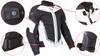 Kurtka Motocyklowa Ozone Jet II Ice Black