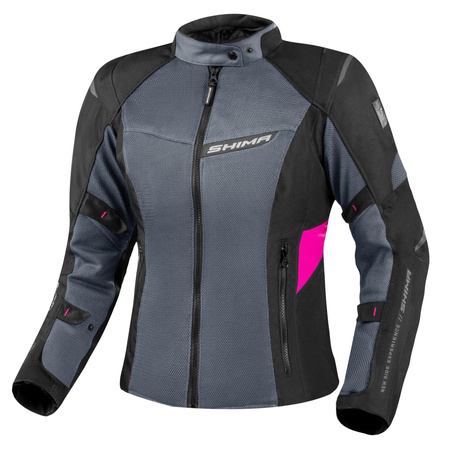 Kurtka Motocyklowa Damska SHIMA RUSH 2.0 VENT PNK