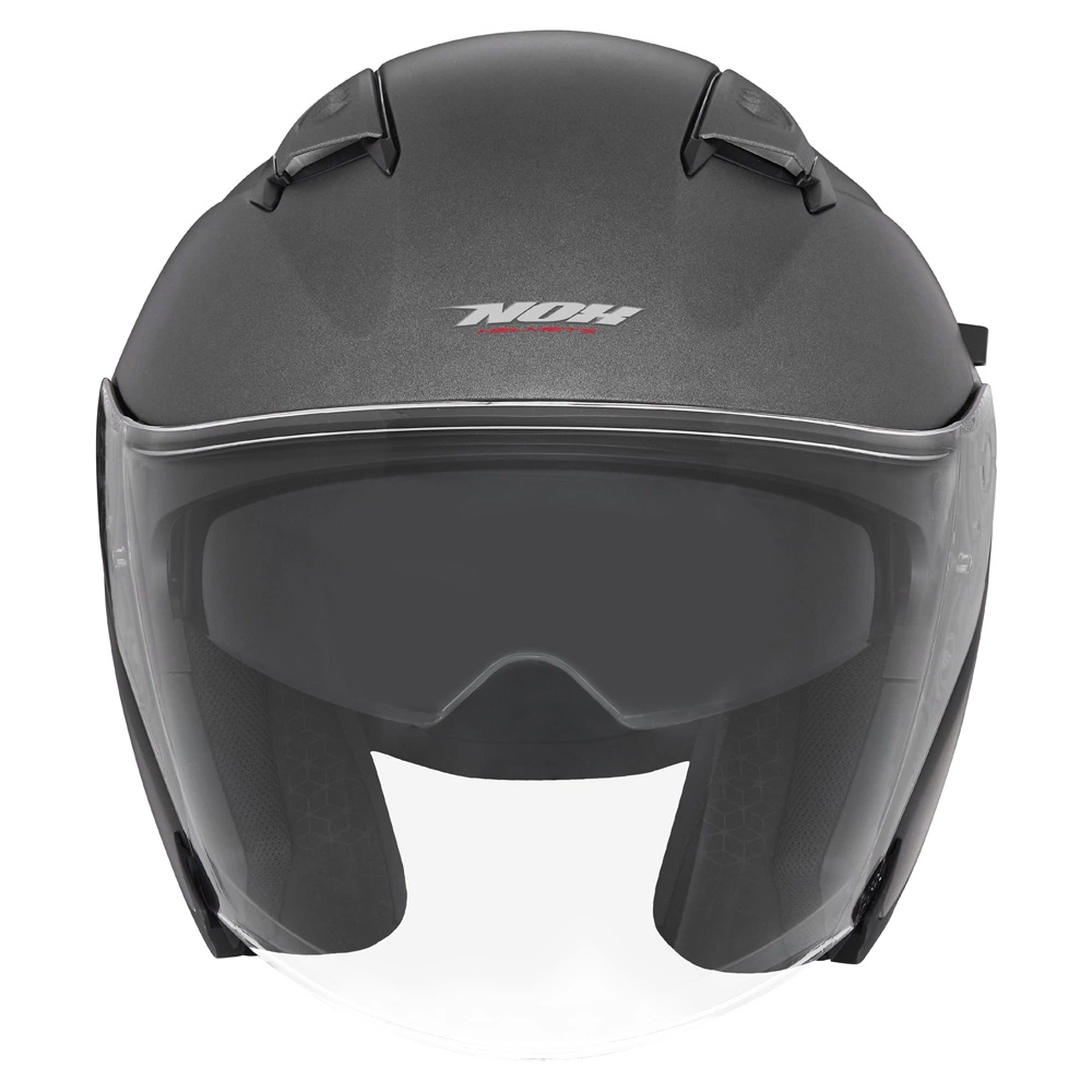 Kask otwarty motocyklowy NOX N130 SOLID Tytanowy mat