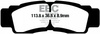 Klocki Hamulcowe EBC FA676R