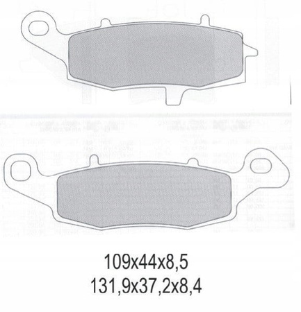 Klocki Hamulcowe Galfer FD174G1054