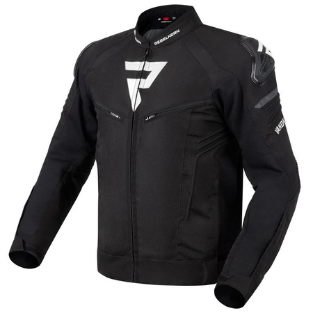Męska Kurtka Motocyklowa Rebelhorn Vandal Black White