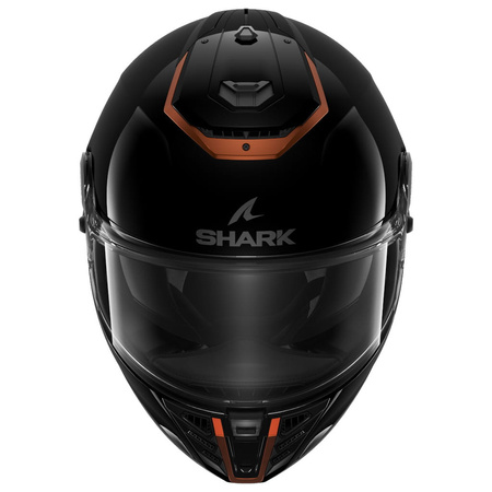 Kask Integralny Shark Spartan RS Blank SP Black Brown Glossy