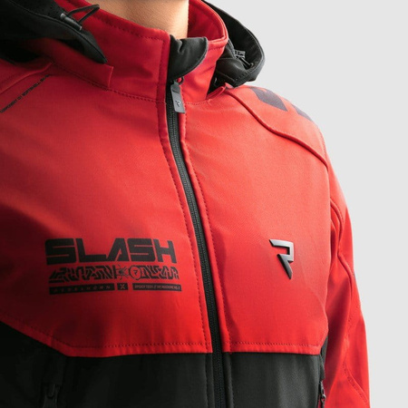 Kurtka Tekstylna Motocyklowa REBELHORN SLASH SPIDER Blk/Red