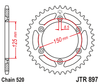 Zębatka Tylna JT JTR897.45