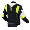 Męska Kurtka Motocyklowa Ozone Flow Black Grey Fluo