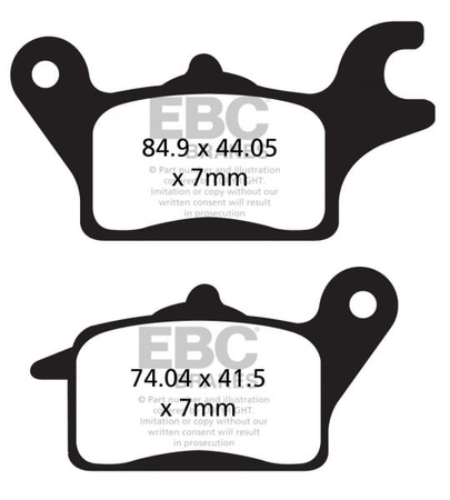 Klocki Hamulcowe EBC FA691HH