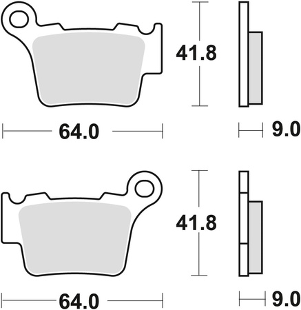 Klocki Hamulcowe TRW MCB743RSI