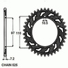 Zębatka Tylna Sunstar SUNR1-4386-47