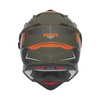 Kask Off-roadowy Motocyklowy NOX DUOSPORT N312 KHAKI GREY ORANGE