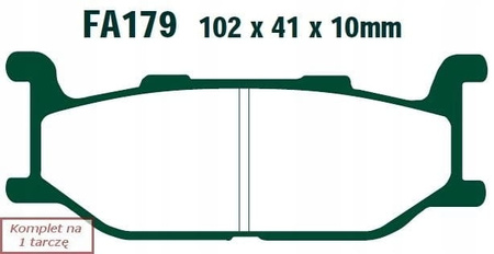 Klocki Hamulcowe EBC FA179V