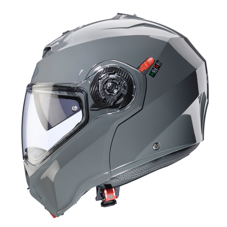 Kask Szczękowy Motocyklowy CABERG FLIP-UP DUKE EVO SOLID GREY