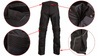 Spodnie Motocyklwe Rebelhorn Hiflow III Black