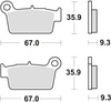 Klocki Hamulcowe TRW MCB739RSI