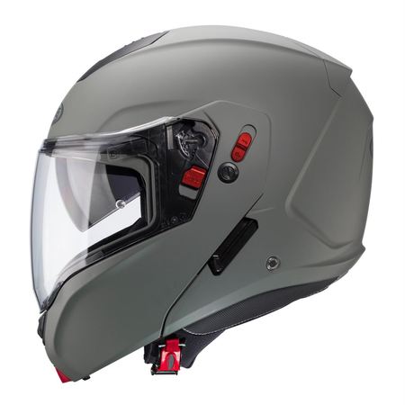 Kask Szczękowy Motocyklowy CABERG FLIP-UP HORUS X SOLID GREY MATT