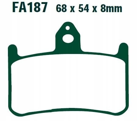 Klocki Hamulcowe EBC FA187HH