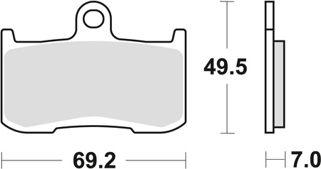 Klocki Hamulcowe TRW MCB737