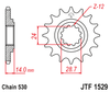 Zębatka Przednia JT JTF1529.16