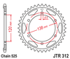 Zębatka Tylna JT JTR312.38