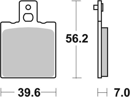 Klocki Hamulcowe SBS 519LS