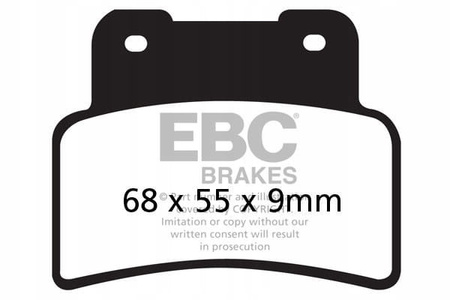 Klocki Hamulcowe EBC FA432HH