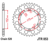 Zębatka Tylna JT JTR853.49