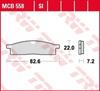 Klocki Hamulcowe TRW MCB558SI