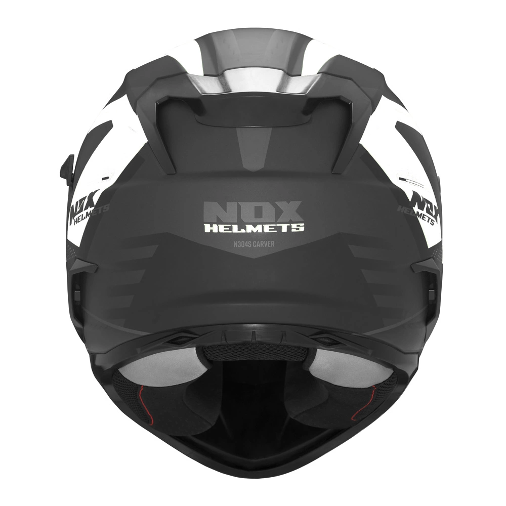 Kask integralny motocyklowy NOX N304 CARVER Czarno-biały