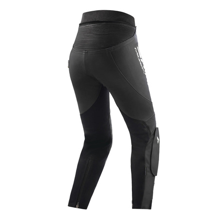 Spodnie Motocyklowe Damskie SHIMA MIURA 2.0 BLK/WHT