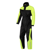 Kombinezon Przeciwdeszczowy Jednoczęściowy SECA MONSUN EVO BLACK FLUO