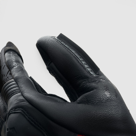 Skórzane rękawice motocyklowe REBELHORN VIPER BLACK