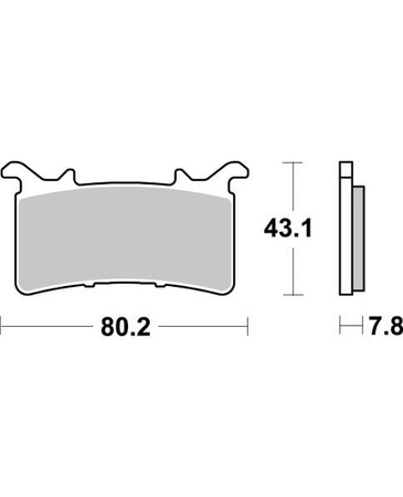 Klocki Hamulcowe SBS 985HS