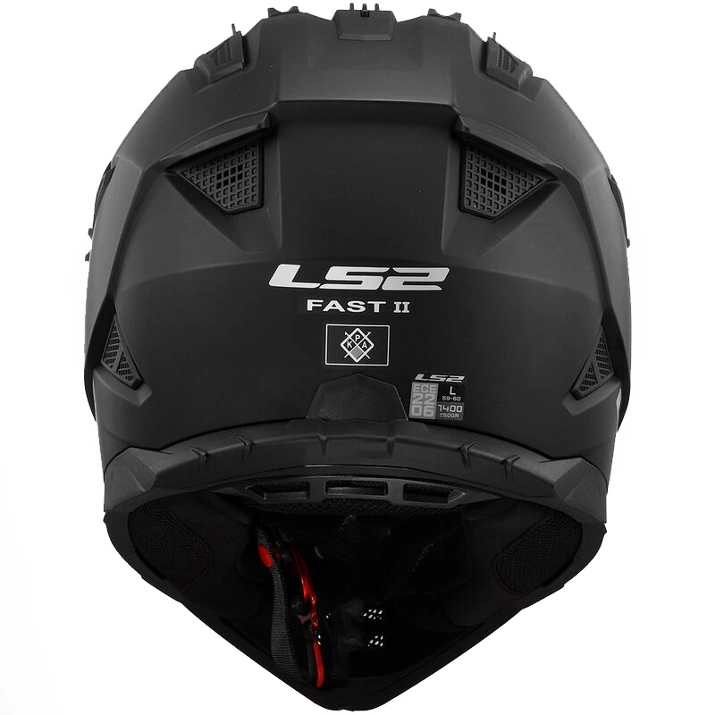 Kask LS2 MX708 FAST II Czarny Mat