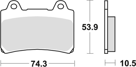 Klocki Hamulcowe TRW MCB559SV
