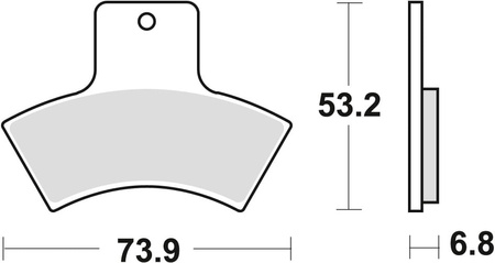 Klocki Hamulcowe TRW MCB762SI