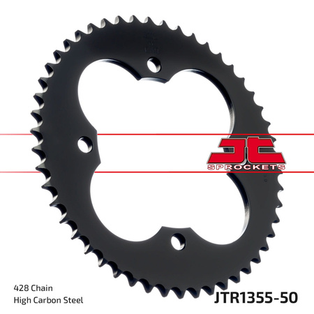 Zębatka Tylna JT JTR1355.50