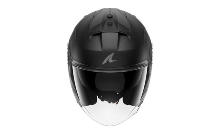 Kask Otwarty Motocyklowy SHARK SKWAL JET BLANK BLACK MATT