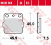 Klocki Hamulcowe TRW MCB561EC