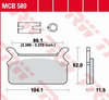 Klocki Hamulcowe TRW MCB580